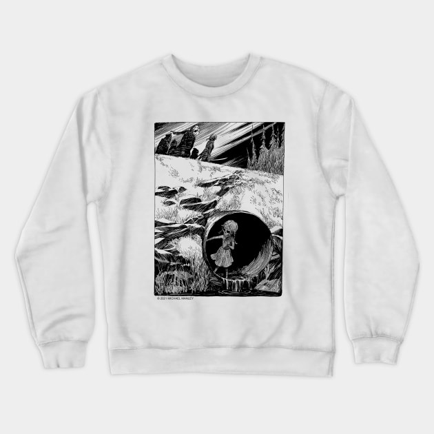 Hideout Crewneck Sweatshirt by drawmanley